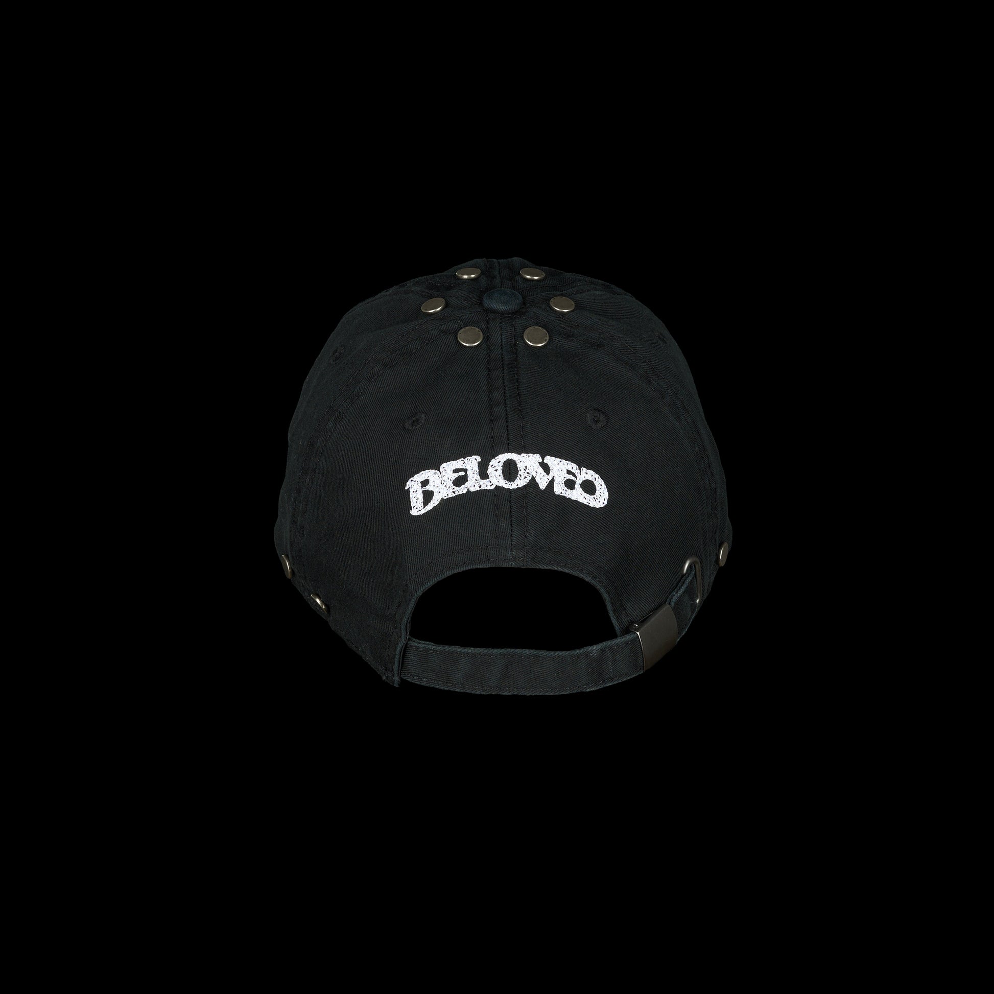 distressed brim cap
