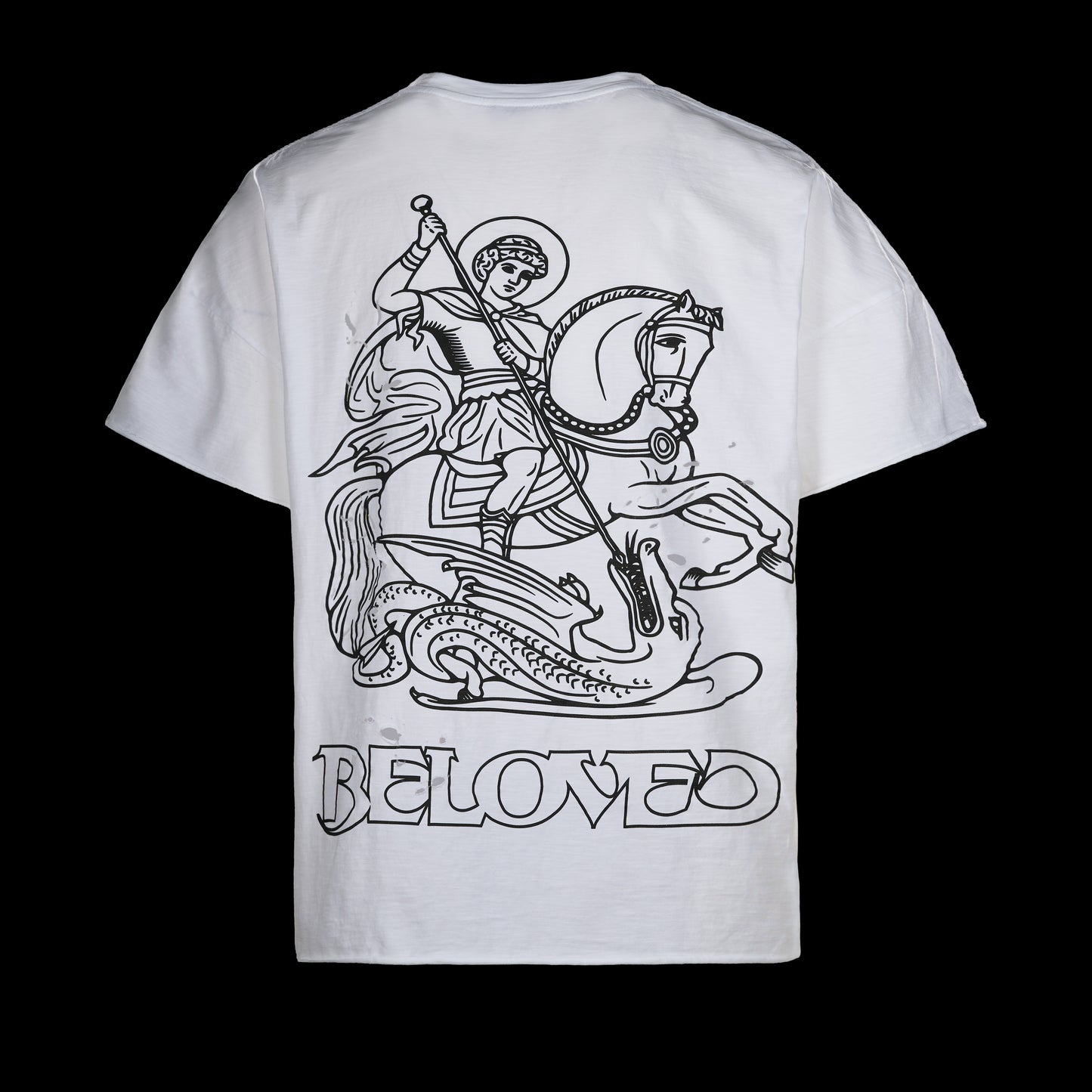 front and back print t-shirt