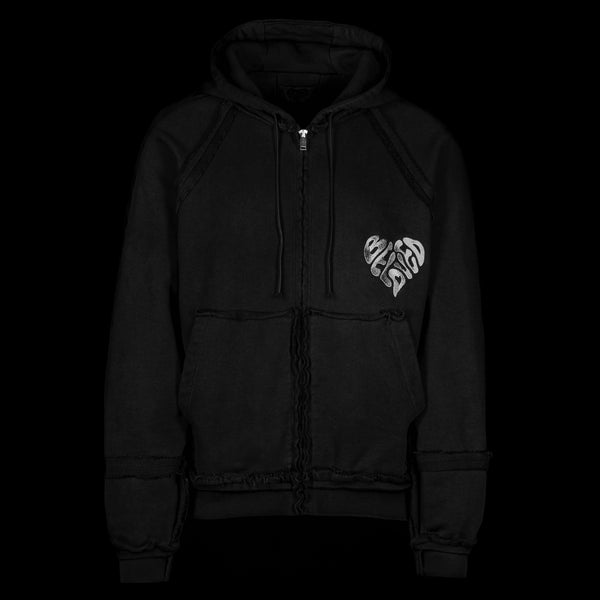 Obsidian Zip Hoodie